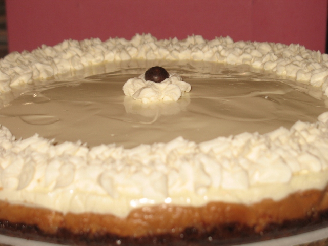 Chocolate Cappuccino Cheesecake Tart